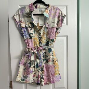 Fate floral romper